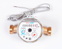 Счетчик воды универсальный ЭКО НОМ-15-110ДГ с импульсным выходом (без КМЧ), 1/2", L-110 мм