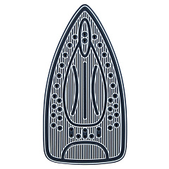 Утюг Delta, керамическое покрытие подошвы, черный/зеленый, 2600 Вт