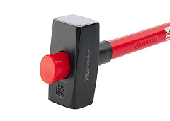 Кувалда, 5000 г, фибергласовая обрезиненная рукоятка Matrix 10924