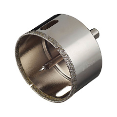 Коронка алмазная с центрирующим сверлом по керамике и кафелю 68 мм, Trio-Diamond, 400068