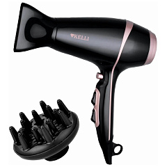 Фен для волос Kelli, KL-1129, 2400 Вт