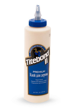 Клей столярный влагостойкий Titebond II Premium, 473 мл