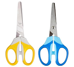 Ножницы Attache, Ergo&Soft,  пластиковыми прорезиненными ручками, в ассортименте, 14 см