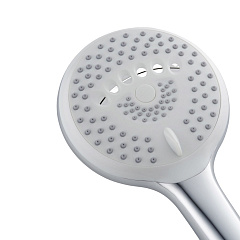 Лейка для душа 3-режима Aqueduc, пластик, хром (блистер)