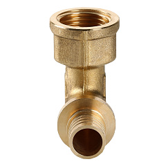 Угольник надвижной Valtec, с переходом на внутреннюю резьбу, 16(2,2) х 1/2&quot;
