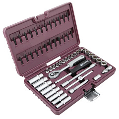 Набор инструмента Thorvik, 1/4&quot; DR (57 предметов)