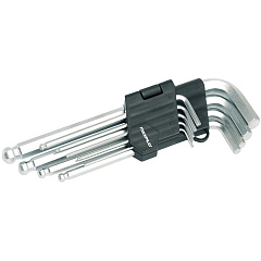 Набор шестигранных ключей с шаром Maxpiler, 9 шт