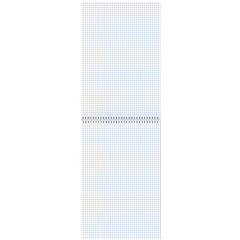Блокнот А4, 198х297 мм, 80 л, гребень, жесткая подложка, клетка, Brauberg, Abstract, 114358
