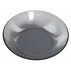 Тарелка суповая Симпатия Графит, 20,8 см