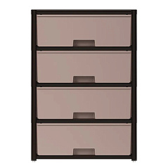 Комод "Колорит" 4-х секционный, широкий, венге