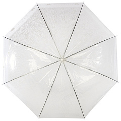 Зонт-трость полуавтоматический &quot;Basic&quot;, D = 90 см, белый