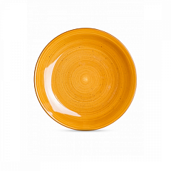 Тарелка десертная Twist, медовый, 20 см