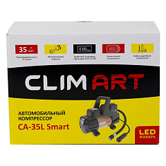 Компрессор автомобильный Clim Art, CA-35L Smart, 35 л/мин
