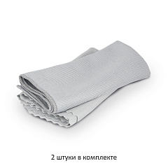 Набор салфеток ClimArt, для стекол и зеркал, из микрофибры, 40х40 см, 2 шт