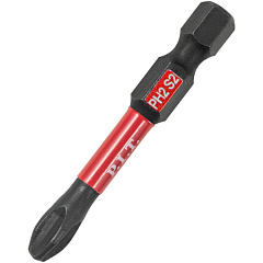 Биты ударные магнитные, PH2x50 мм, P.I.T., S2, ASDR02-50PH2 (2 шт)