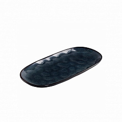 Блюдо овальное STONE MIDNIGHT, 31 см