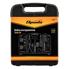 Набор инструментов бытовой Sparta, 132 предмета
