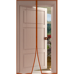 Сетка антимоскитная Rexant, на магнитах, коричневая, 100х210 см