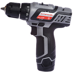 Аккумуляторная дрель-шуруповерт Интерскол ДА-12ЭР 434.2.2.20, 12 В (2,0 Ач)