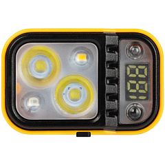 Фонарь налобный светодиодный ЭРА Практик GA-813, аккумуляторный 3+3 Bт, сенсорное управление, дисплей, 4 режима