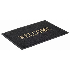 Коврик Sunstep Spongy Welcome, 80х120 см, черный, 38-483