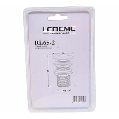 Донный клапан для умывальника с переливом Ledeme