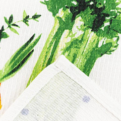 Полотенце вафля Доляна, &quot;The natural cook&quot;, 100% хлопок, 35х60 см
