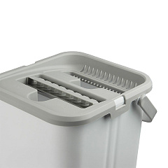 Комплект для уборки Handy lite, белый (насадки - 2 шт, ведро - 6 л)