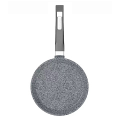 Сковорода блинная, 22 см, антипригарное покрытие, Мечта, Premium grey, 12901, бакелитовая ручка
