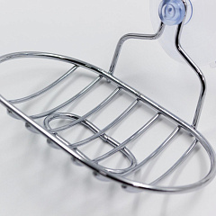 Мыльница настенная, хром