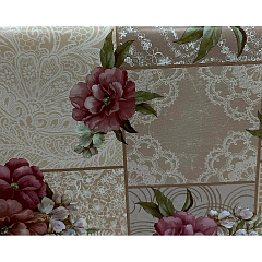 Готовая скатерть Flora, ПВХ на тканевой основе, 100х140 см