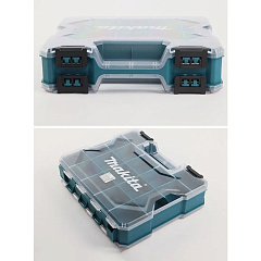Пластиковый кейс органайзер двусторонний Makita E-26870, 320х270х80 мм