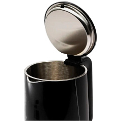 Чайник электрический Delta Lux De-1011, двойной корпус, 2200 Вт, 1,8 л, черный