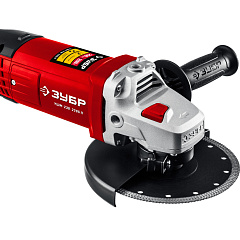Углошлифовальная машина (УШМ) Зубр УШМ-230-2205 П, 2200 Вт
