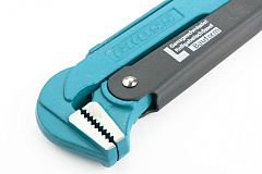 Ключ трубный рычажный GROSS, №1, 1", цельнокованый, CrV, тип "L", 15601