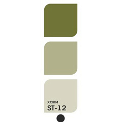 Колер универсальный Palizh (Палитра) N 12, хаки, 100 мл