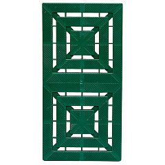 Плитка садовая Protex "Малахит мини" с замками, цвет зелёный 570х285х22 мм