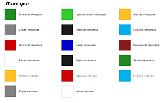 Эмаль универсальная акриловая Ореол, глянцевая, желтая, 0,9 кг