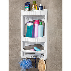 Полка угловая для ванной комнаты, 05-834