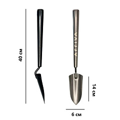 Совок узкий Arriva Mini, 6х40 см