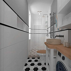 Керамическая плитка Керама Марацци, Белое солнце, 20х30 см