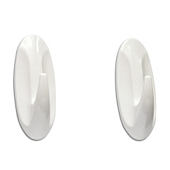 Самоклеящиеся крючки размер большой 2 шт UNIBOB 48999