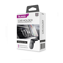 Магнитный держатель для смартфонов автомобильный Magnet Clip OLMIO 039493