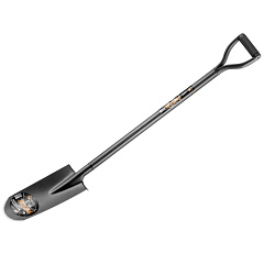 Лопата штыковая Центроинструмент, Кузбасс, цельнометаллическая, дренажная