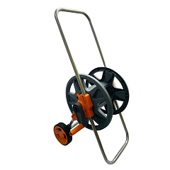 Тележка для шланга с металлической ручкой, шланг 1/2" 60 м, 5/8" 50 м, 3/4" 40 м, GLQ GL 810