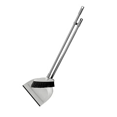 Щётка и совок с резиновым краем Лень York (набор для подметания)