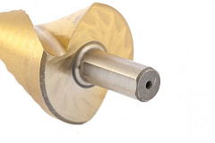 Сверло по металлу шаговое 9,12,15,18,21,24,27,30,33,36 мм, Р4М3, HSS, трехгранный хвостовик Matrix 72358