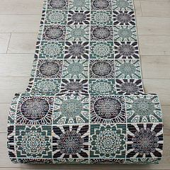 Коврик универсальный 65 см, Португальские узор зеленый, арт.V24029В