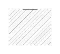 Брусок профилированный с центральной фаской, 20х40х3000 мм