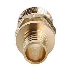 Соединитель надвижной Valtec, с переходом на наружную резьбу, 16 (2,2) х 1/2"